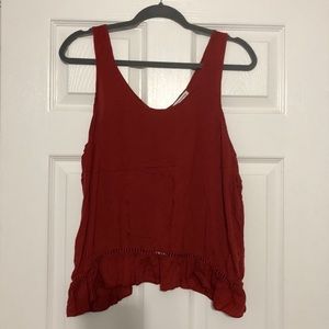 American Eagle Burnt Orange Tank